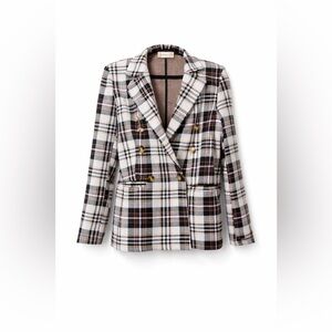 Altar’d State Plaid Blazer XS Preppy Coquette